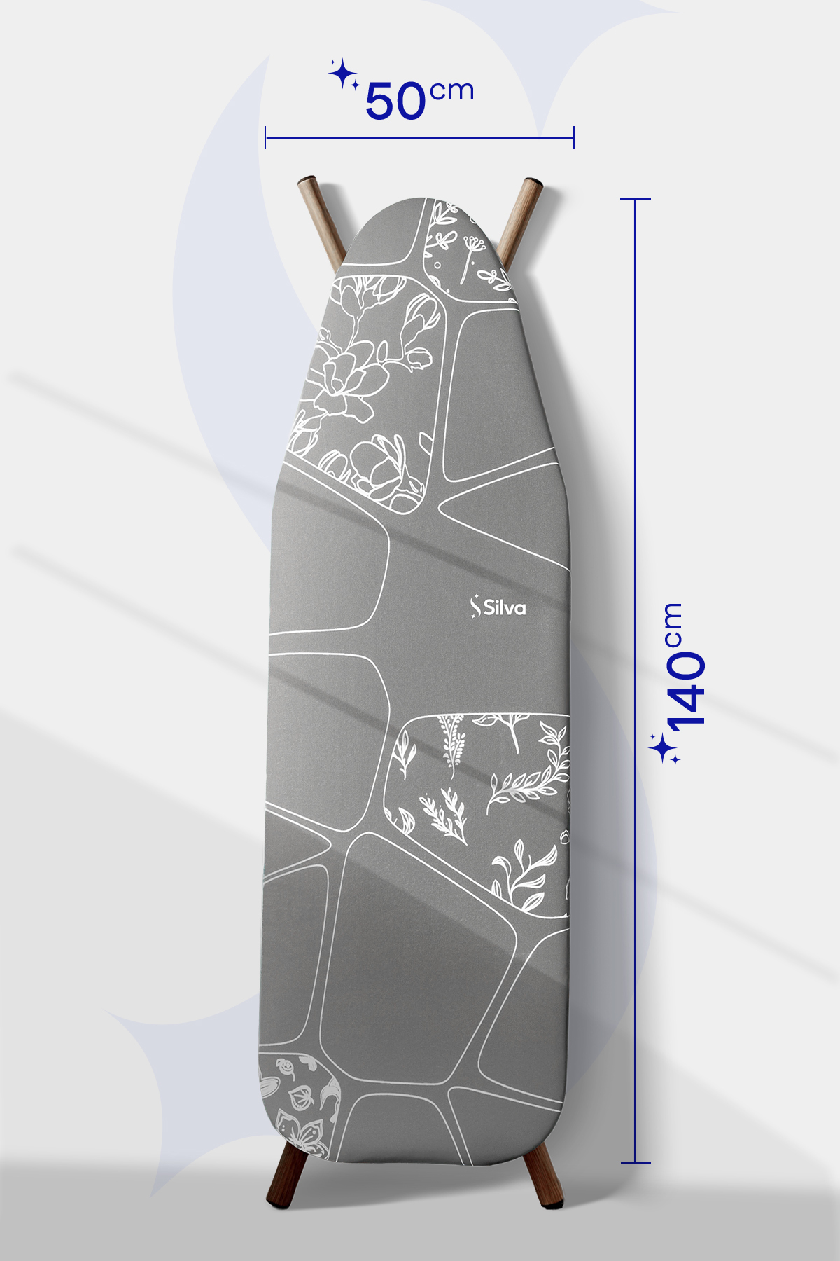 Ütü Masası Bezi Gri (50*140 cm) — 2