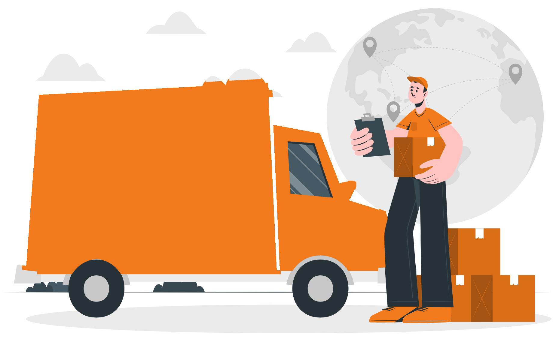 truck-cargo illustration